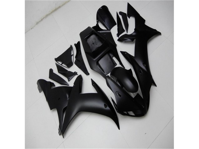 2002-2003 Black Yamaha YZF R1 Motorcycle Fairings & Bodywork