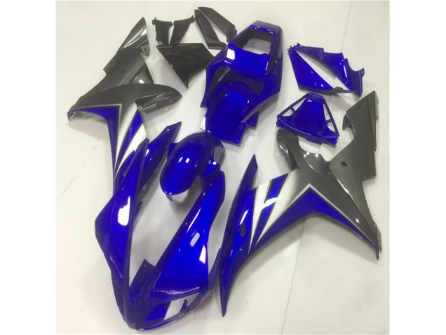 2002-2003 Blue Grey Yamaha YZF R1 Motorcycle Fairings