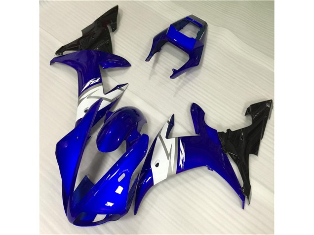 2002-2003 Blue White Yamaha YZF R1 Motorcycle Fairing Kits 2002-2003 Blue White Yamaha YZF R1 Motorcycle Fairing Kits