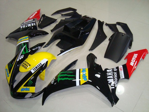 2002-2003 Monster Drink Graphic Yamaha YZF R1 Motorbike Fairings