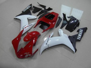 2002-2003 Red White Black Yamaha YZF R1 Bike Fairing