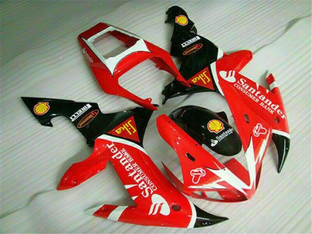 2002-2003 Red Yamaha YZF R1 Bike Fairings & Bodywork