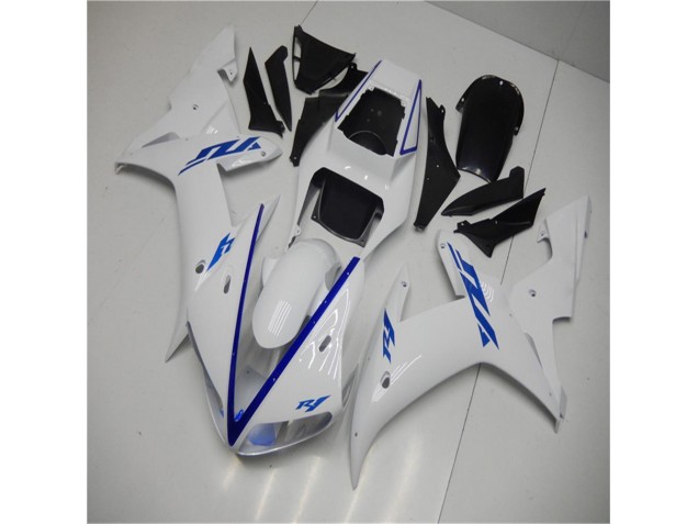 2002-2003 White Yamaha YZF R1 Motorcycle Fairing