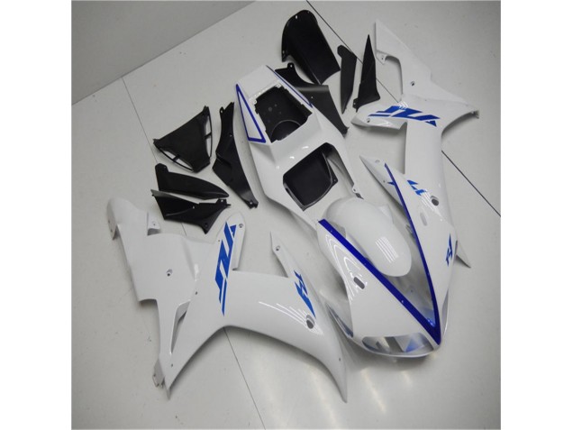 2002-2003 White Yamaha YZF R1 Motorcycle Fairing