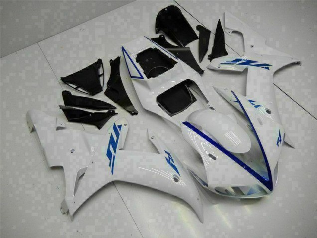 2002-2003 White Yamaha YZF R1 Motorbike Fairing & Bodywork