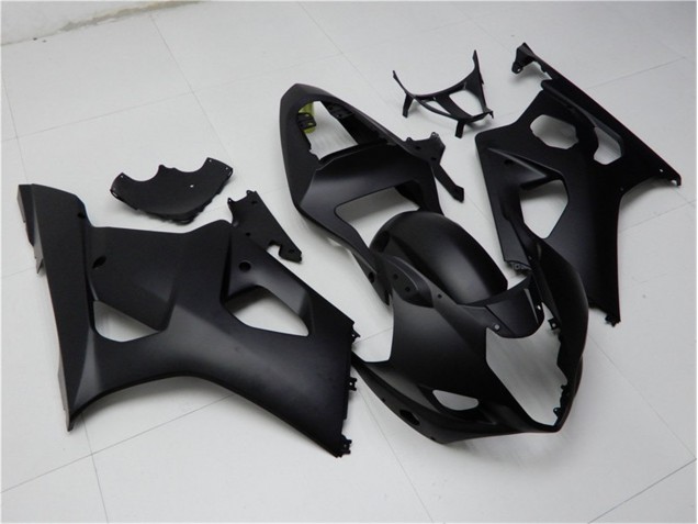 2003-2004 Matte Black Suzuki GSXR 1000 Motorcycle Bodywork 2003-2004 Matte Black Suzuki GSXR 1000 Motorcycle Bodywork