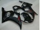 2003-2005 Black Yamaha YZF R6 Replacement Motorcycle Fairings 2003-2005 Black Yamaha YZF R6 Replacement Motorcycle Fairings