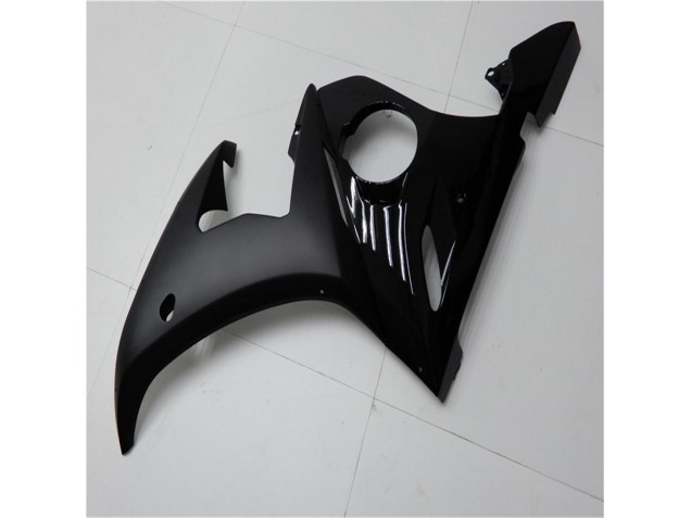 2003-2005 Glossy Matte Black Yamaha YZF R6 Motor Fairings