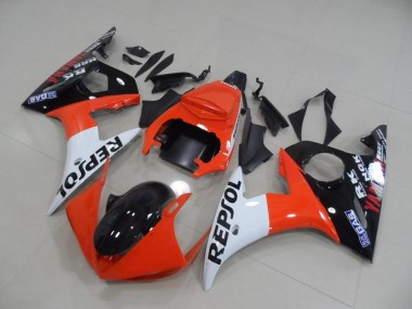2003-2005 Repsol Yamaha YZF R6 Replacement Fairings