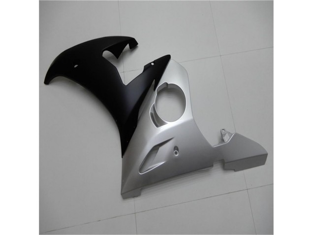 2003-2005 Silver Black Yamaha YZF R6 Motorcycle Fairings 2003-2005 Silver Black Yamaha YZF R6 Motorcycle Fairings