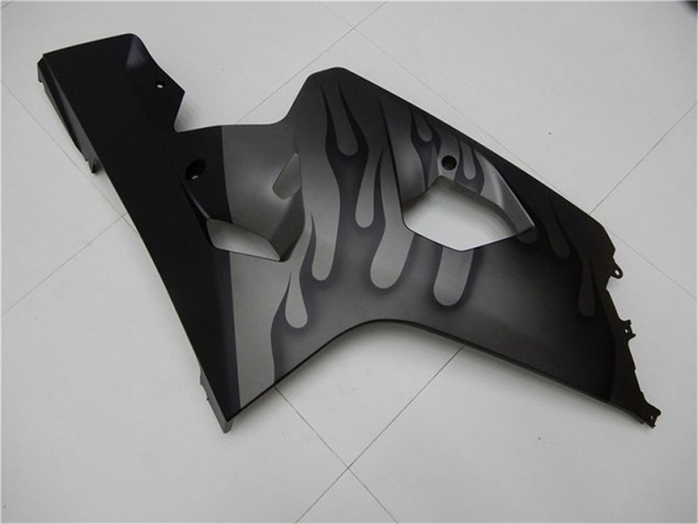 2004-2005 Black Grey Suzuki GSXR 600/750 Motorcycle Fairings 2004-2005 Black Grey Suzuki GSXR 600/750 Motorcycle Fairings