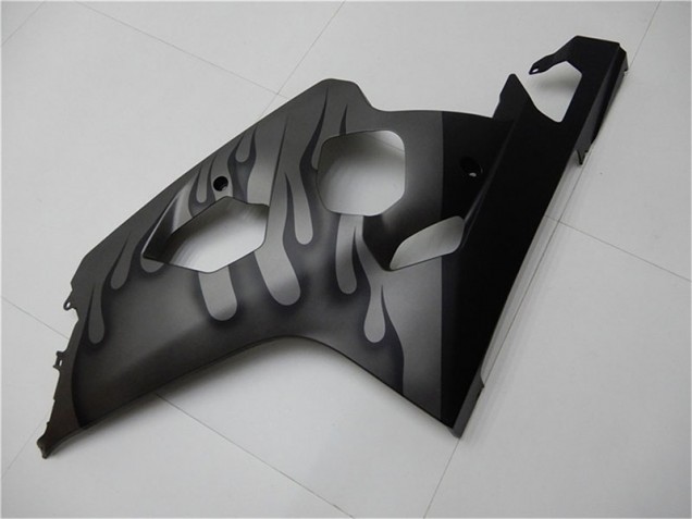 2004-2005 Black Grey Suzuki GSXR 600/750 Motorcycle Fairings 2004-2005 Black Grey Suzuki GSXR 600/750 Motorcycle Fairings