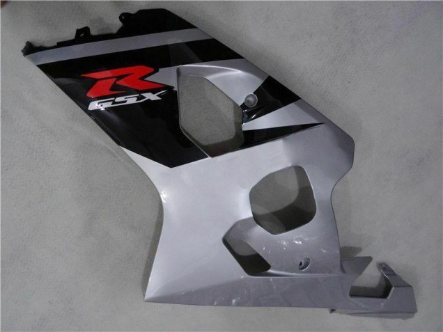 2004-2005 Black Silver Suzuki GSXR 600/750 Motorcycle Fairing Kit 2004-2005 Black Silver Suzuki GSXR 600/750 Motorcycle Fairing Kit