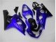 2004-2005 Blue Black Suzuki GSXR 600/750 Motorcycle Fairings Kits
