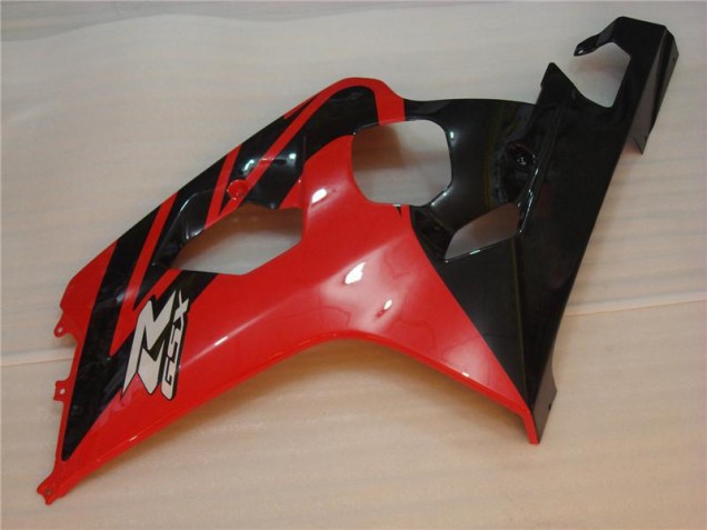 2004-2005 Red Black Suzuki GSXR 600/750 Motor Fairings