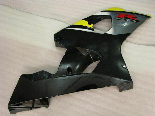 2004-2005 Yellow Black Suzuki GSXR 600/750 Motorbike Fairing 2004-2005 Yellow Black Suzuki GSXR 600/750 Motorbike Fairing