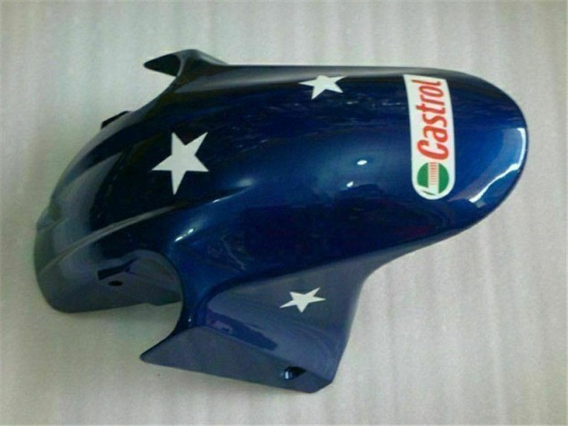 2004-2007 Blue Red Castrol Cycle World Honda CBR600 F4i Motorcycle Fairings