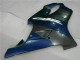 2004-2007 Blue Silver Honda CBR600 F4i Motorcycle Fairings Kit
