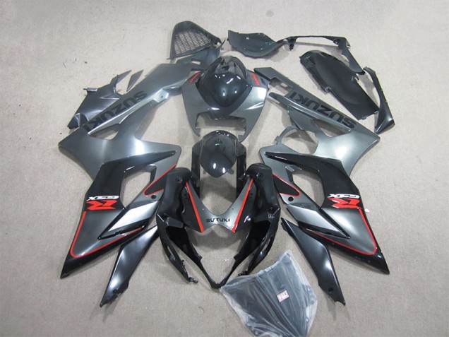 2005-2006 Black Red Suzuki GSXR1000 Motorcycle Fairings Kit 2005-2006 Black Red Suzuki GSXR1000 Motorcycle Fairings Kit