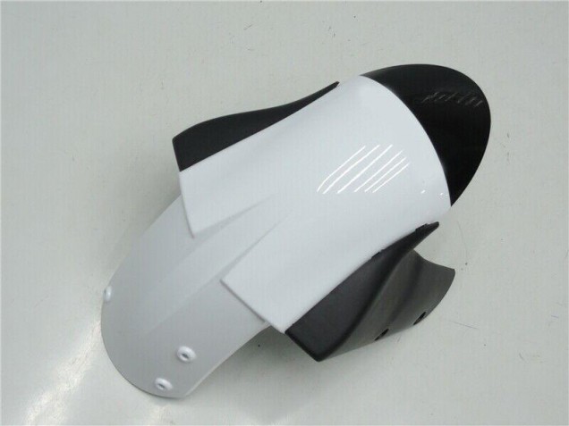 2005-2006 Black White Kawasaki ZX6R Moto Fairings 2005-2006 Black White Kawasaki ZX6R Moto Fairings
