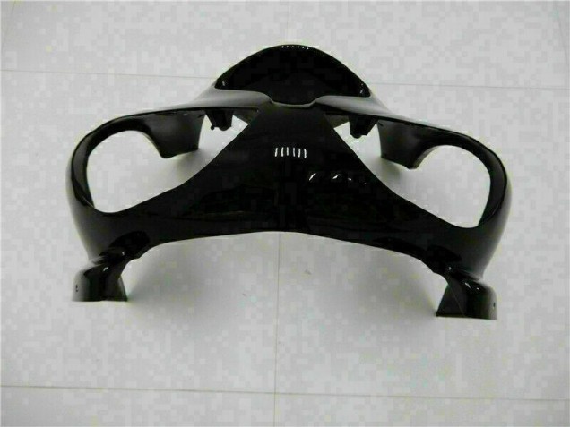 2005-2006 Glossy Black Kawasaki ZX6R Motor Fairings