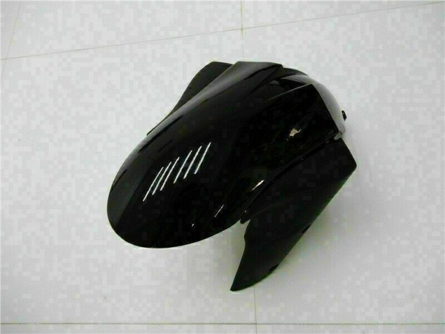 2005-2006 Glossy Black Kawasaki ZX6R Motor Fairings