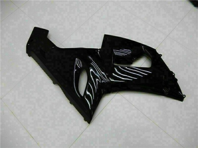 2005-2006 Glossy Black Kawasaki ZX6R Motor Fairings