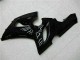 2005-2006 Glossy Black Kawasaki ZX6R Motor Fairings