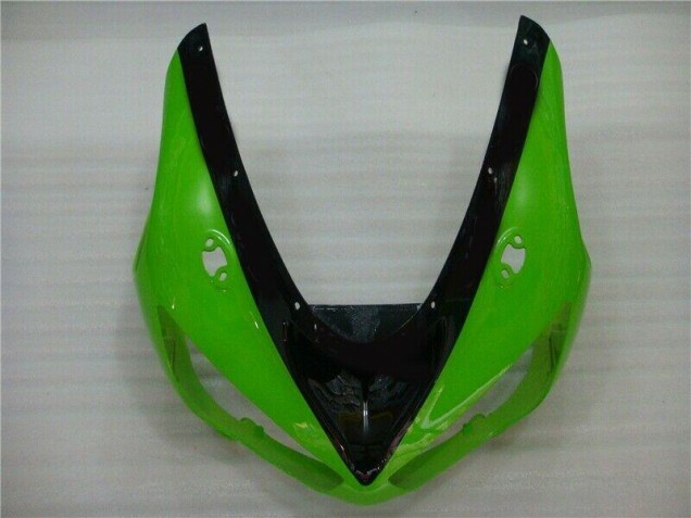 2005-2006 Green Black Kawasaki ZX6R Motorbike Fairing 2005-2006 Green Black Kawasaki ZX6R Motorbike Fairing