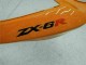 2005-2006 Orange Kawasaki ZX6R Bike Fairing 2005-2006 Orange Kawasaki ZX6R Bike Fairing