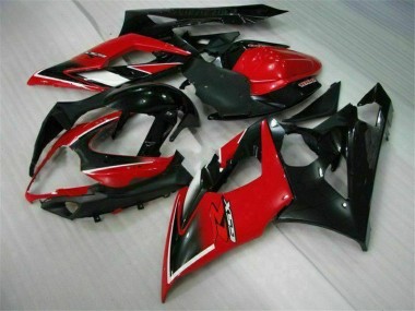 2005-2006 Red Black Suzuki GSXR 1000 Motorcycle Fairings