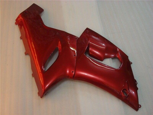 2005-2006 Red Kawasaki ZX6R Bike Fairing 2005-2006 Red Kawasaki ZX6R Bike Fairing