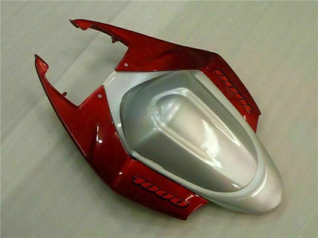 2005-2006 Red White Suzuki GSXR 1000 Bike Fairings 2005-2006 Red White Suzuki GSXR 1000 Bike Fairings