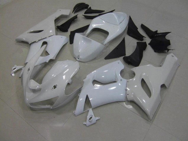 2005-2006 Unpainted Kawasaki ZX6R Motorbike Fairing 2005-2006 Unpainted Kawasaki ZX6R Motorbike Fairing