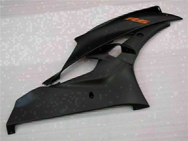 2006-2007 Black Yamaha YZF R6 Motorcycle Fairing