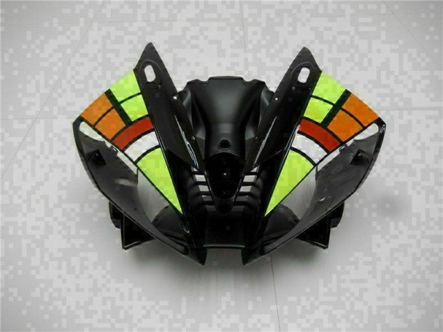 2006-2007 Black Yamaha YZF R6 Motorcycle Replacement Fairings
