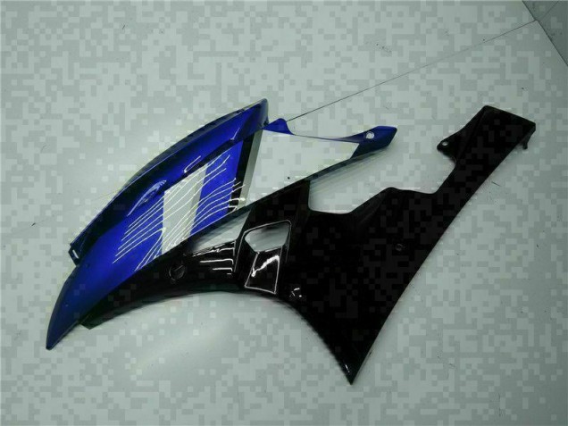 2006-2007 Blue Black Yamaha YZF R6 Motorcycle Fairing Kit