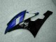 2006-2007 Blue Black Yamaha YZF R6 Motorcycle Fairing Kit