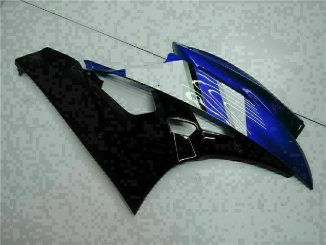 2006-2007 Blue Black Yamaha YZF R6 Motorcycle Fairing Kit