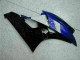 2006-2007 Blue Black Yamaha YZF R6 Motorcycle Fairing Kit