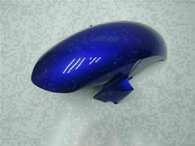 2006-2007 Blue Black Yamaha YZF R6 Motorcycle Fairing Kit