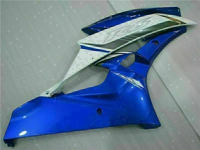 2006-2007 Blue White Yamaha YZF R6 Bike Fairings 2006-2007 Blue White Yamaha YZF R6 Bike Fairings
