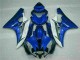 2006-2007 Blue White Yamaha YZF R6 Bike Fairings 2006-2007 Blue White Yamaha YZF R6 Bike Fairings