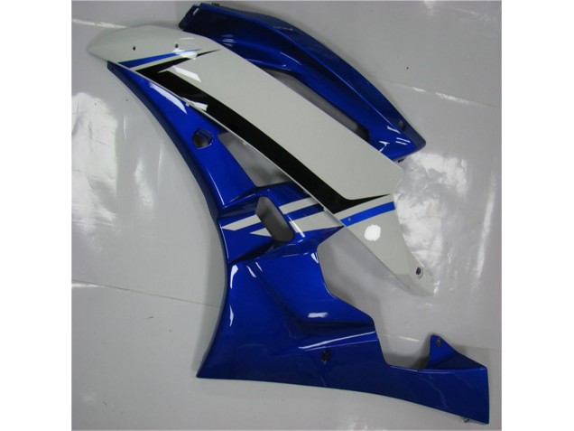 2006-2007 Blue White Yamaha YZF R6 Motorbike Fairing