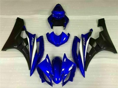 2006-2007 Blue Yamaha YZF R6 Motorcycle Fairings