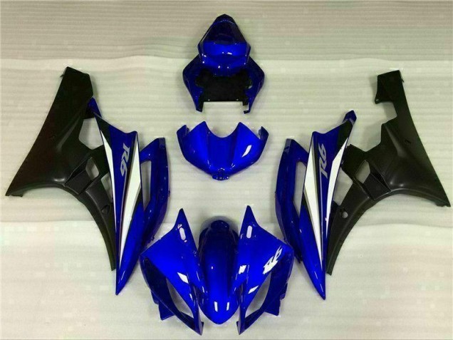 2006-2007 Blue Yamaha YZF R6 Motorcycle Fairings