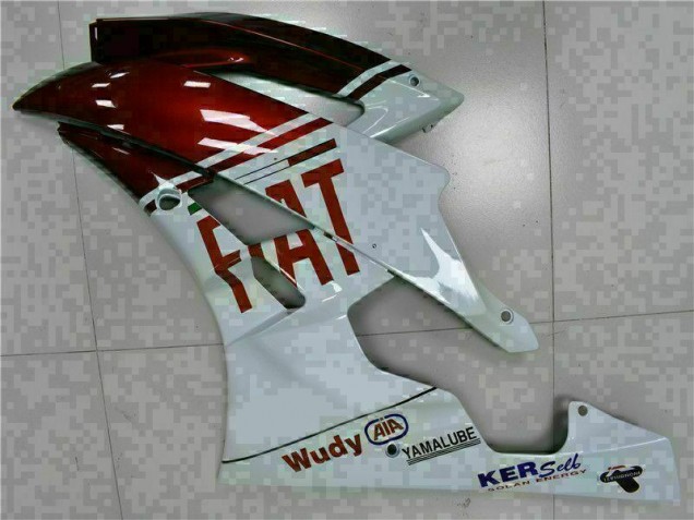 2006-2007 Brown White Yamaha YZF R6 Motorcycle Fairing Kit 2006-2007 Brown White Yamaha YZF R6 Motorcycle Fairing Kit