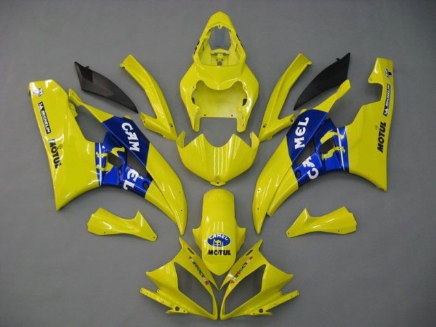 2006-2007 Camel Yamaha YZF R6 Motorcycle Fairings 2006-2007 Camel Yamaha YZF R6 Motorcycle Fairings