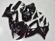 2006-2007 Glossy Black Suzuki GSXR 600/750 Bike Fairing