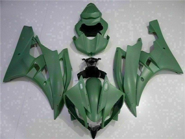 2006-2007 Green Yamaha YZF R6 Motorcycle Fairings Kit 2006-2007 Green Yamaha YZF R6 Motorcycle Fairings Kit